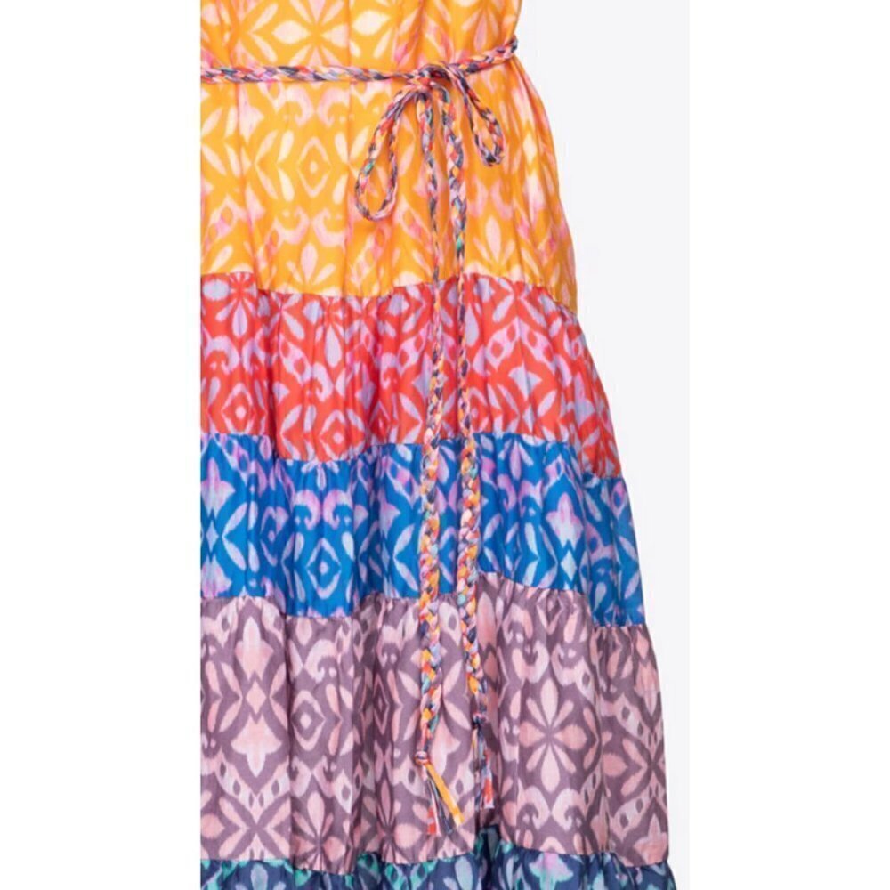 💕XIRENA💕 Viv Dress ~ Fiesta Multi-Color-Block Print XL NWT - Picture 10 of 16